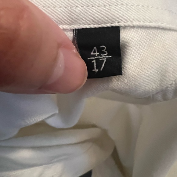 Men’s Gucci button down dress shirt in white 43/17 - Picture 5 of 7